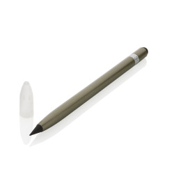 Алюминиевый вечный карандаш с ластиком и стилусом