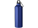 Алюминиевая бутылка для воды Oregon объемом 770 мл с карабином - Синий