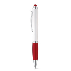SANS. Шариковая ручка с зажимом из металла (красный)