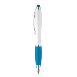 SANS. Шариковая ручка с зажимом из металла (голубой)