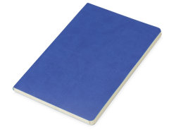 Блокнот Wispy линованный в мягкой обложке, синий (Р)