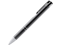 Шариковая ручка SIMON из переработанного алюминия, темный свинец