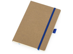 Блокнот Sevilia Soft, гибкая обложка из крафта A5, 80 листов, крафтовый/синий