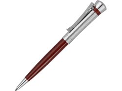 Ручка шариковая Nina Ricci модель Legende Burgundy, красный/серебристый