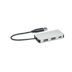 USB разветвитель (серебряный)