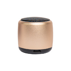 Портативная mini Bluetooth-колонка Sound Burger "Loto" золото (золотой)