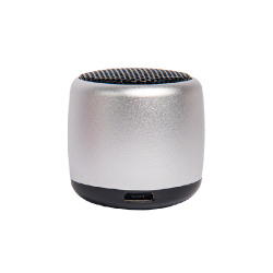 Портативная mini Bluetooth-колонка Sound Burger "Loto" серебро (серебристый)