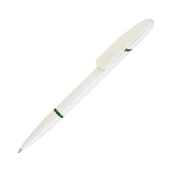 Ручка шариковая NOVA R, белый/темно-зеленый#, белый с зеленым