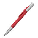 Ручка шариковая "Clas", покрытие soft touch, красный