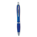 Шариковая ручка синие чернила (прозрачно-голубой)
