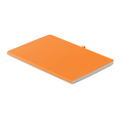 Блокнот А5 в мягкой обложке (оранжевый)