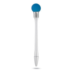 Ручка шариковая с лампочкой (синий)