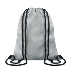 Рюкзак на шнурках (серебряный)