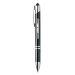 Ручка стилус алюминиевая с подс (черный)