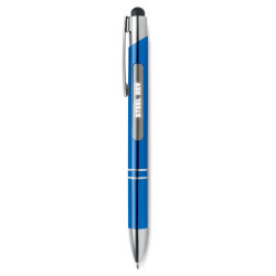 Ручка стилус алюминиевая с подс (королевский синий)