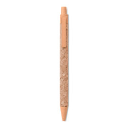 Ручка шариковая пробковая (оранжевый)