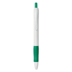 Ручка шариковая с резиновым обх (зеленый-зеленый)