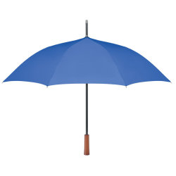 Зонт трость с деревянной ручкой (королевский синий)
