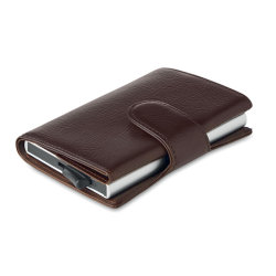 Бумажник с RFID защитой (коричневый)