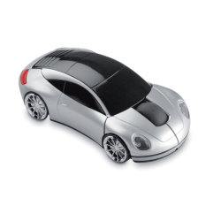Мышь в форме авто (тускло-серебряный)