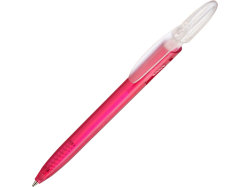 Шариковая ручка Rico Bright,  розовый/прозрачный
