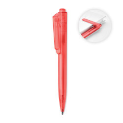 Ручка из RPET (прозрачно-красный)