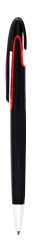 Ручка шариковая Black Fox, черный с красным