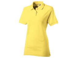 Рубашка поло Boston женская, светло-желтый