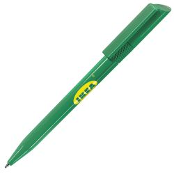 Ручка шариковая TWISTY (ярко-зеленый)