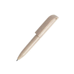 Ручка шариковая RADUN, пластик с добавлением пшеничного волокна (бежевый)
