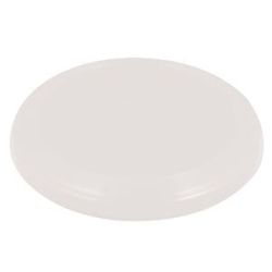 Летающая тарелка; белый; D=22 см; H=2,7см; пластик (белый)