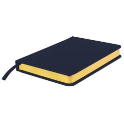 Ежедневник датированный на 2022 год Joy, А5,  темно-синий, белый блок, золотой обрез (тёмно-синий)