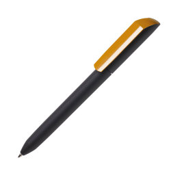 Ручка шариковая FLOW PURE, покрытие soft touch (охра)