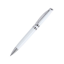Ручка шариковая SERUX, пластик, металл (белый)