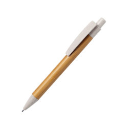 Ручка шариковая SYDOR, бамбук, пластик с пшеничным волокном (натуральный)