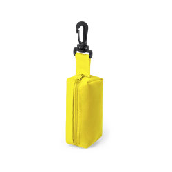 Набор цветных карандашей (8шт) с точилкой MIGAL в чехле, желтый, 4,5х10х4 см, дерево, полиэстер (желтый)