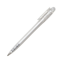 Ручка шариковая BAY (прозрачный белый)
