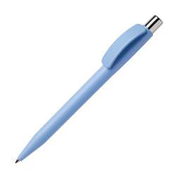 Ручка шариковая PIXEL CHROME (светло-голубой)