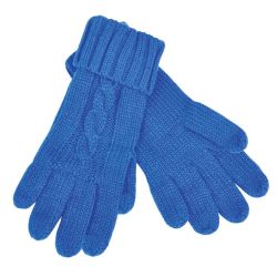 Перчатки  сенсорные "Irish", синий_М, 100% акрил   (синий)