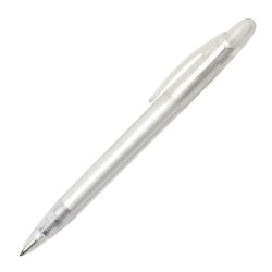 Ручка шариковая ICON FROST (прозрачный белый)