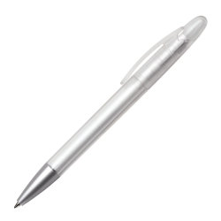 Ручка шариковая ICON FROST (прозрачный белый)