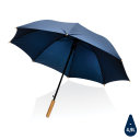 Автоматический зонт-трость с бамбуковой рукояткой Impact из RPET AWARE™ d103 см (арт P850.655)