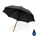 Автоматический зонт-трость с бамбуковой рукояткой Impact из RPET AWARE™ d103 см (арт P850.651)