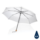 Компактный зонт Impact из RPET AWARE™ с бамбуковой рукояткой d96 см (арт P850.573)
