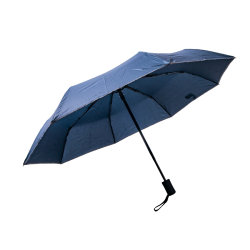 Зонт LONDON складной, автомат; темно-синий; D=100 см; 100% полиэстер (темно-синий)