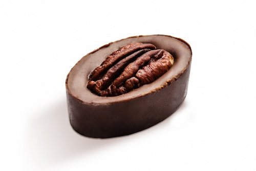 Шоколадный ганаш-крем с пеканом и карамелью
